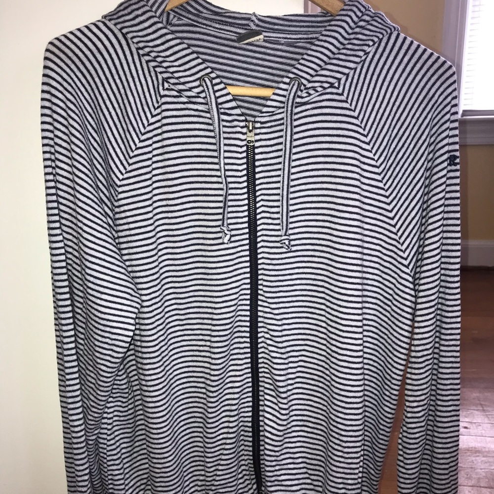 Roxy striped beach jacket